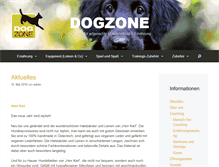 Tablet Screenshot of dogzone.at